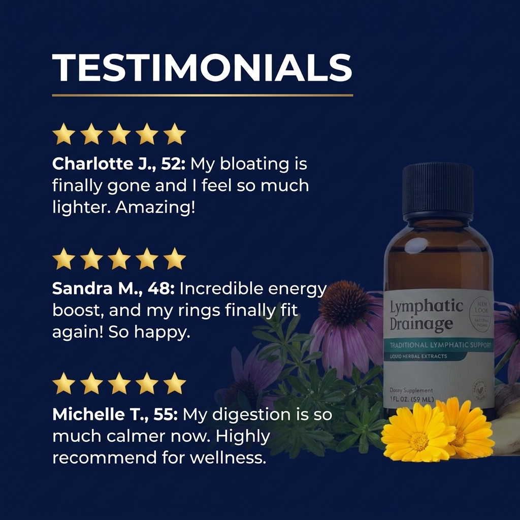 Vitanox Lymphatic Drainage - Testimonials