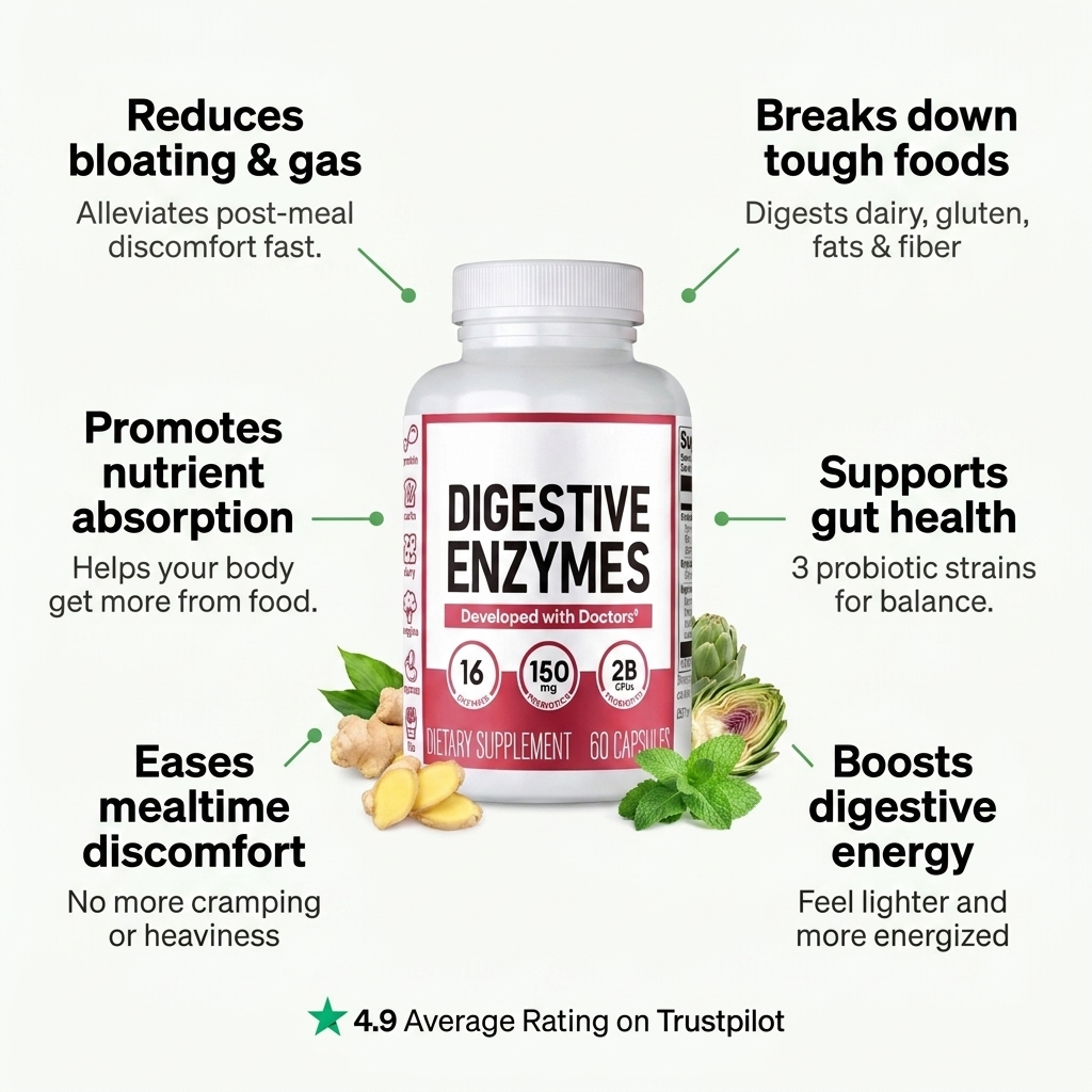 Digest Benefits Infographic