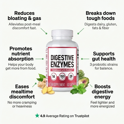 Digest Benefits Infographic